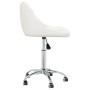 Sillas de comedor giratorias 2 unidades cuero sintético blanco de vidaXL, Sillas de comedor - Ref: Foro24-335199, Precio: 135...