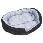 Cojín para perro reversible y lavable gris y negro 110x80x23 cm en Camas para perros | Comprar online en Foru.es