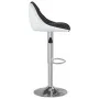 Küchenhocker 2 Einheiten aus schwarzem und weißem Kunstleder von vidaXL, Küchenhocker - Ref: Foro24-335240, Preis: 142,18 €, ...