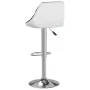 Küchenhocker 2 Einheiten aus schwarzem und weißem Kunstleder von vidaXL, Küchenhocker - Ref: Foro24-335240, Preis: 142,18 €, ...