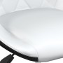 Taburetes de cocina 2 unidades cuero sintético negro y blanco de vidaXL, Taburetes de cocina - Ref: Foro24-335240, Precio: 14...
