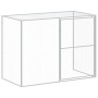 Caseta perro corral acero galvanizado gris claro 214x1069x181cm en Casetas para perros | Comprar online en Foru.es