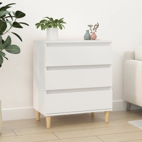 Aparador de madera contrachapada blanco 60x35x70 cm de vidaXL, Aparadores - Ref: Foro24-823040, Precio: 70,14 €, Descuento: %