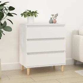 Aparador de madera contrachapada blanco 60x35x70 cm de vidaXL, Aparadores - Ref: Foro24-823040, Precio: 68,85 €, Descuento: %
