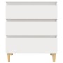 Aparador de madera contrachapada blanco 60x35x70 cm de vidaXL, Aparadores - Ref: Foro24-823040, Precio: 70,14 €, Descuento: %
