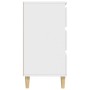 Aparador de madera contrachapada blanco 60x35x70 cm de vidaXL, Aparadores - Ref: Foro24-823040, Precio: 70,14 €, Descuento: %