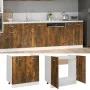 Armario bajo fregadero madera ingeniería roble 80x46x81,5 cm de vidaXL, Armarios de cocina - Ref: Foro24-815564, Precio: 59,4...