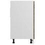 Armario bajo fregadero madera ingeniería roble 80x46x81,5 cm de vidaXL, Armarios de cocina - Ref: Foro24-815564, Precio: 60,2...