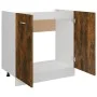 Armario bajo fregadero madera ingeniería roble 80x46x81,5 cm de vidaXL, Armarios de cocina - Ref: Foro24-815564, Precio: 59,4...