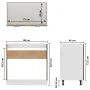 Armario bajo fregadero madera ingeniería roble 80x46x81,5 cm de vidaXL, Armarios de cocina - Ref: Foro24-815564, Precio: 59,4...