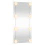 Espejo de pared con luces LED vidrio rectangular 30x60 cm en Espejos | Comprar online en Foru.es