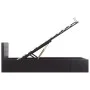 Cama canapé hidráulica cuero sintético negro 90x200 cm de vidaXL, Camas y somieres - Ref: Foro24-285510, Precio: 267,91 €, De...