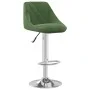 Taburete de cocina de terciopelo verde oscuro de vidaXL, Taburetes de cocina - Ref: Foro24-335297, Precio: 85,79 €, Descuento: %