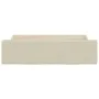 Bed drawers 2 pcs engineered wood and cream synthetic leather by vidaXL, Beds and accessories - Ref: Foro24-833924, Price: 45...