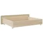 Bed drawers 2 pcs engineered wood and cream synthetic leather by vidaXL, Beds and accessories - Ref: Foro24-833924, Price: 45...