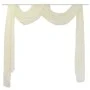 Cortina de gasa transparente, 140 x 600 cm, Crema de vidaXL, Cortinas y visillos - Ref: Foro24-130757, Precio: 23,28 €, Descu...