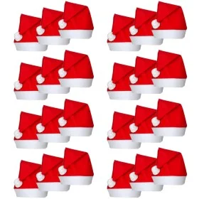 24 Gorros Papá Noel para Navidad de vidaXL, Decoraciones festivas y estacionales - Ref: Foro24-131013, Precio: 22,92 €, Descu...