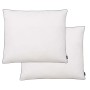 Almohadas 2 uds relleno plumón/plumas 70x60 cm blanco de vidaXL, Almohadas - Ref: Foro24-132891, Precio: 46,77 €, Descuento: %