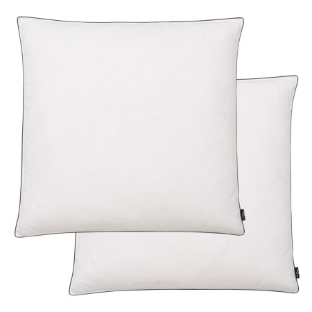 Almohadas 2 uds relleno plumón/plumas 80x80 cm blanco de vidaXL, Almohadas - Ref: Foro24-132892, Precio: 47,46 €, Descuento: %