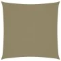 Toldo de vela cuadrado tela Oxford beige 4x4 m de vidaXL, Sombrillas - Ref: Foro24-135139, Precio: 52,45 €, Descuento: %