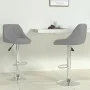 Küchenhocker 2 Einheiten aus hellgrauem Samt von vidaXL, Küchenhocker - Ref: Foro24-335305, Preis: 124,76 €, Rabatt: %