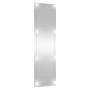 Espejo de pared rectangular con luces LED vidrio 30x100 cm en Espejos | Comprar online en Foru.es