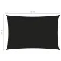 Toldo de vela rectangular tela Oxford negro 4x6 m de vidaXL, Sombrillas - Ref: Foro24-135767, Precio: 73,94 €, Descuento: %