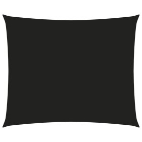 Toldo de vela rectangular tela Oxford negro 2,5x3,5 m de vidaXL, Sombrillas - Ref: Foro24-135756, Precio: 31,79 €, Descuento: %