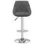 Kitchen stool 2 units in dark gray velvet by vidaXL, Kitchen stools - Ref: Foro24-335306, Price: 115,83 €, Discount: %