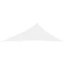 Toldo de vela triangular tela Oxford blanco 4x5x6,4 m de vidaXL, Sombrillas - Ref: Foro24-135294, Precio: 41,61 €, Descuento: %