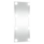 Espejo de pared rectangular con luces LED vidrio 40x80 cm en Espejos | Comprar online en Foru.es