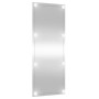 Espejo de pared rectangular con luces LED vidrio 40x100 cm en Espejos | Comprar online en Foru.es