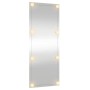 Espejo de pared rectangular con luces LED vidrio 40x100 cm en Espejos | Comprar online en Foru.es