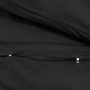 Juego de funda nórdica algodón negro 140x200 cm de vidaXL, Fundas de nórdico - Ref: Foro24-136113, Precio: 27,67 €, Descuento: %