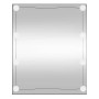 Espejo de pared rectangular con luces LED vidrio 50x60 cm en Espejos | Comprar online en Foru.es