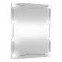 Espejo de pared rectangular con luces LED vidrio 50x60 cm en Espejos | Comprar online en Foru.es