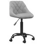 Silla de comedor de terciopelo gris claro de vidaXL, Sillas de comedor - Ref: Foro24-335360, Precio: 90,63 €, Descuento: %