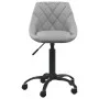 Silla de comedor de terciopelo gris claro de vidaXL, Sillas de comedor - Ref: Foro24-335360, Precio: 90,63 €, Descuento: %