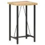 Solid rough mango wood bar table 60x60x107 cm by vidaXL, Kitchen and dining tables - Ref: Foro24-286610, Price: 230,34 €, Dis...