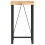 Solid rough mango wood bar table 60x60x107 cm by vidaXL, Kitchen and dining tables - Ref: Foro24-286610, Price: 230,34 €, Dis...