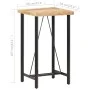 Solid rough mango wood bar table 60x60x107 cm by vidaXL, Kitchen and dining tables - Ref: Foro24-286610, Price: 230,34 €, Dis...