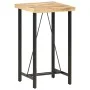 Solid rough mango wood bar table 60x60x107 cm by vidaXL, Kitchen and dining tables - Ref: Foro24-286610, Price: 230,34 €, Dis...