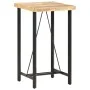 Solid rough mango wood bar table 60x60x107 cm by vidaXL, Kitchen and dining tables - Ref: Foro24-286610, Price: 230,34 €, Dis...