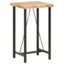 Solid rough mango wood bar table 60x60x107 cm by vidaXL, Kitchen and dining tables - Ref: Foro24-286610, Price: 230,34 €, Dis...