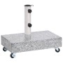 Base de sombrilla granito gris claro 45x25x8,3 cm de vidaXL, Bases para sombrillas - Ref: Foro24-313666, Precio: 107,93 €, De...