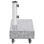 Base de sombrilla granito gris claro 45x25x8,3 cm de vidaXL, Bases para sombrillas - Ref: Foro24-313666, Precio: 86,67 €, Des...