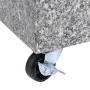 Base de sombrilla granito gris claro 45x25x8,3 cm de vidaXL, Bases para sombrillas - Ref: Foro24-313666, Precio: 86,67 €, Des...