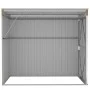 Cobertizo jardín pared acero galvanizado marrón 118x194x178 cm de vidaXL, Cobertizos - Ref: Foro24-316224, Precio: 189,97 €, ...
