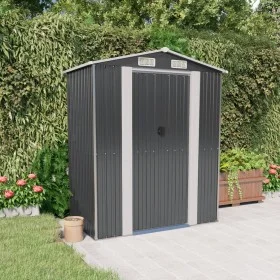 Galvanized steel garden shed anthracite 192x108x223 cm by vidaXL, Sheds - Ref: Foro24-319271, Price: 215,37 €, Discount: %