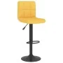 Taburetes de cocina 2 unidades tela amarillo mostaza de vidaXL, Taburetes de cocina - Ref: Foro24-334289, Precio: 126,90 €, D...